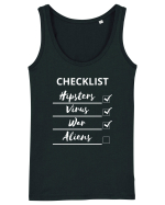 Checklist Hipsters Virus War Aliens Maiou Damă Dreamer