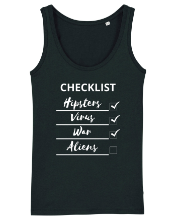 Checklist Hipsters Virus War Aliens Black
