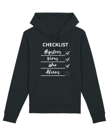 Checklist Hipsters Virus War Aliens Black