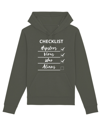 Checklist Hipsters Virus War Aliens Khaki
