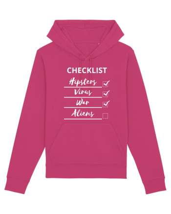 Checklist Hipsters Virus War Aliens Raspberry