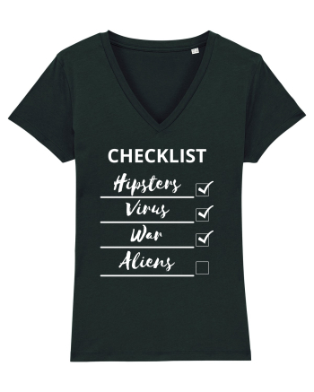 Checklist Hipsters Virus War Aliens Black