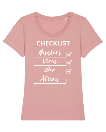Checklist Hipsters Virus War Aliens Canyon Pink