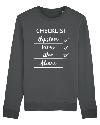 Checklist Hipsters Virus War Aliens Anthracite