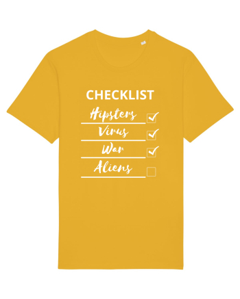 Checklist Hipsters Virus War Aliens Spectra Yellow