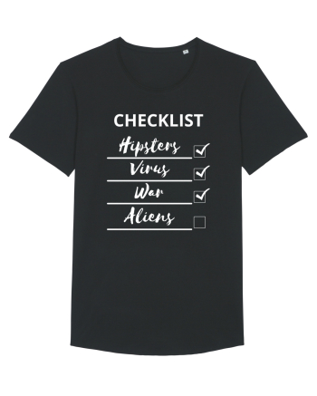 Checklist Hipsters Virus War Aliens Black