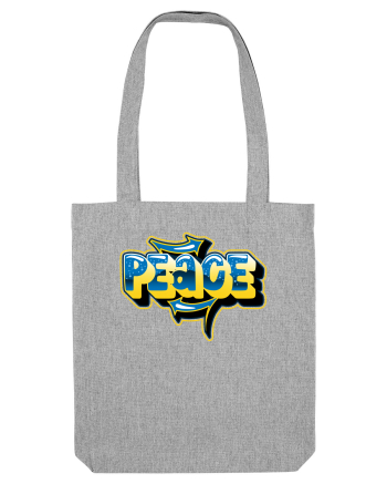 Peace Heather Grey