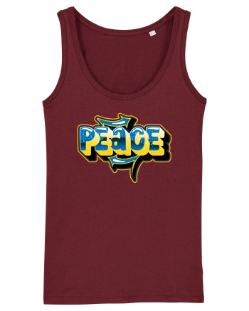 Peace Burgundy