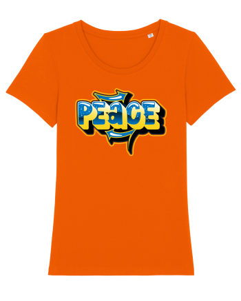 Peace Bright Orange