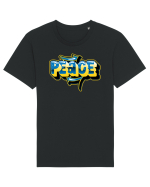 Peace Tricou mânecă scurtă Unisex Rocker
