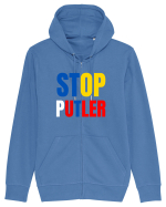 Stop Putler (Putin) Hanorac cu fermoar Unisex Connector
