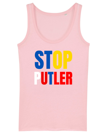 Stop Putler (Putin) Cotton Pink