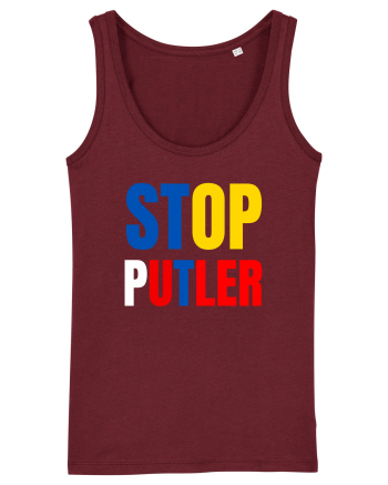Stop Putler (Putin) Burgundy