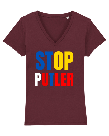 Stop Putler (Putin) Burgundy