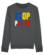 Stop Putler (Putin) Bluză mânecă lungă Unisex Rise