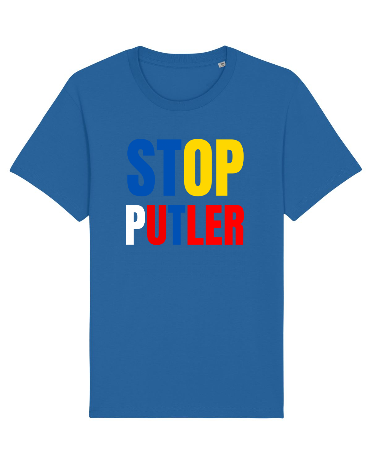Tricou mânecă scurtă Unisex Rocker Royal Blue