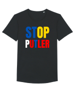 Stop Putler (Putin) Tricou mânecă scurtă guler larg Bărbat Skater