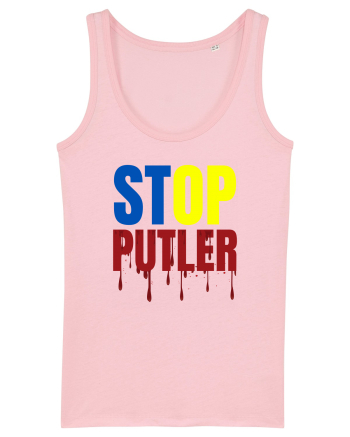 Stop Putler (Putin) Cotton Pink