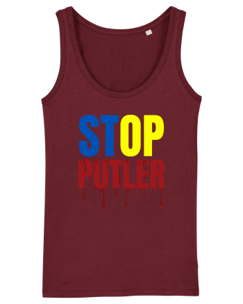 Stop Putler (Putin) Burgundy