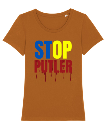 Stop Putler (Putin) Roasted Orange