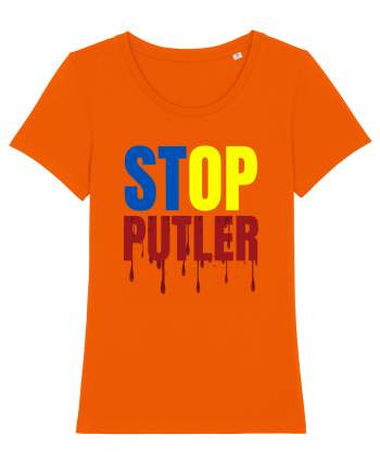 Stop Putler (Putin) Bright Orange