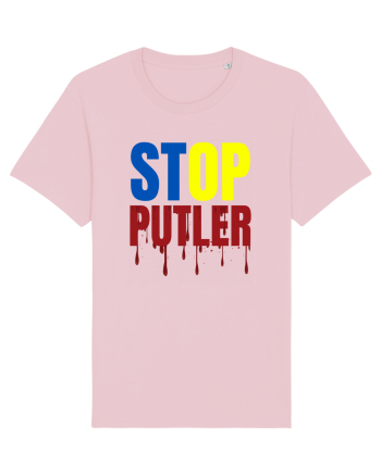 Stop Putler (Putin) Cotton Pink