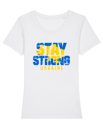 Stay Strong Ukraine White