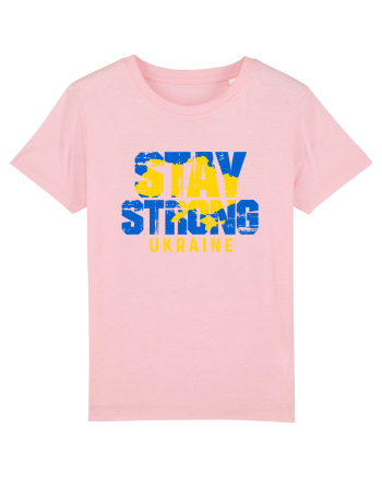 Stay Strong Ukraine Cotton Pink