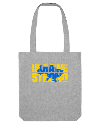 Ukraine Strong Heather Grey
