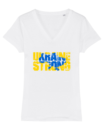 Ukraine Strong White