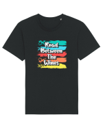 Read between the wines Tricou mânecă scurtă Unisex Rocker