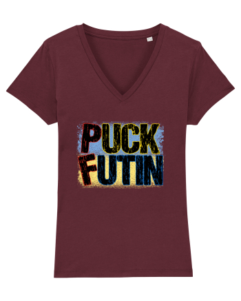 Puck Futin | Support Ukraine Burgundy