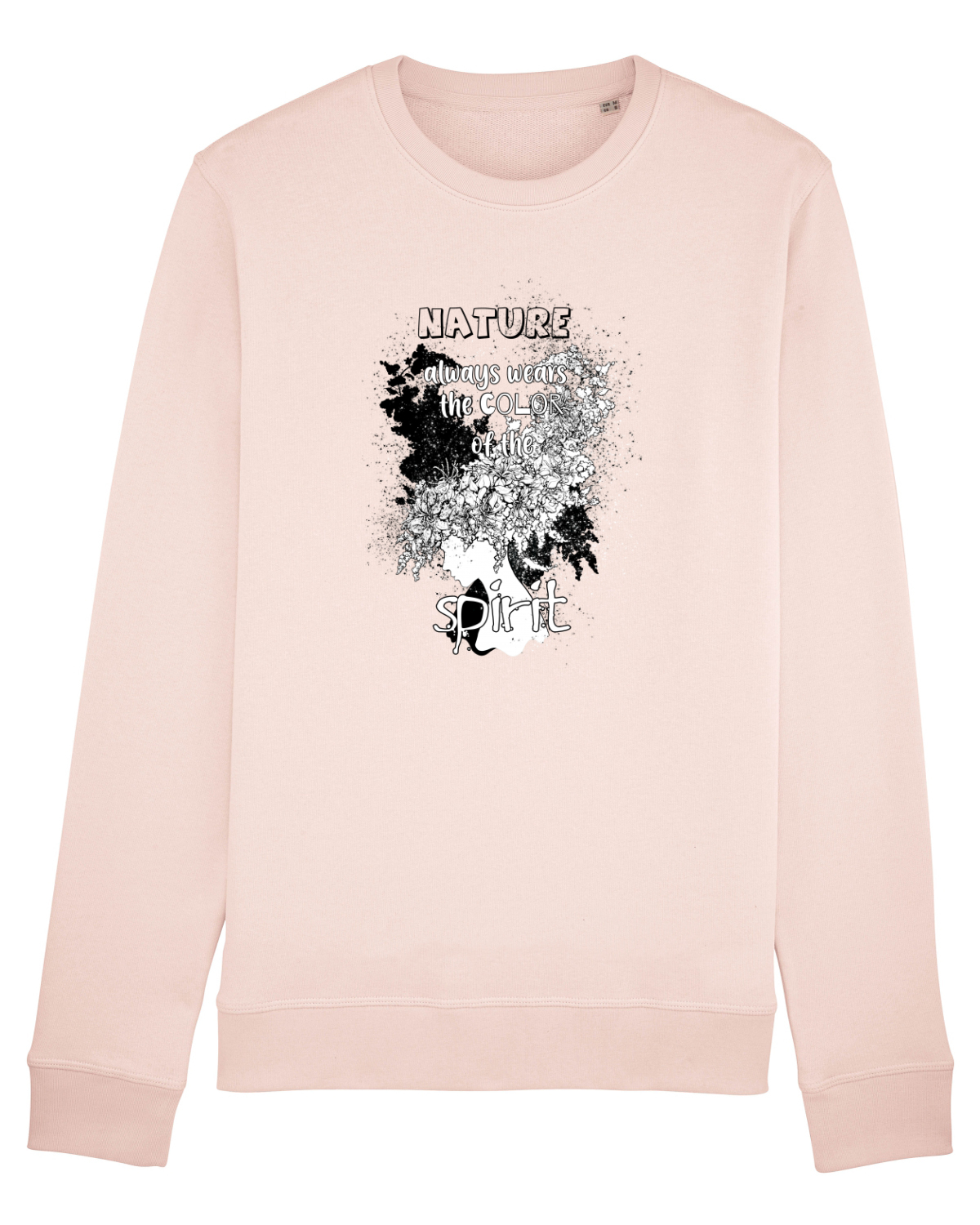 Bluză mânecă lungă Unisex Rise Candy Pink