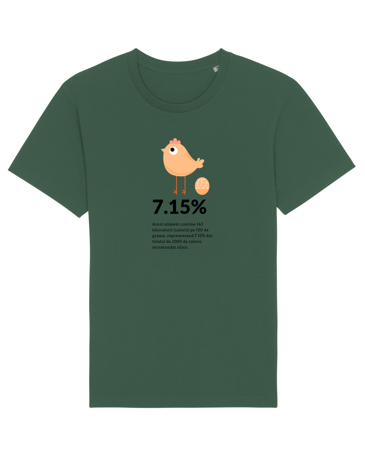 Tricou mânecă scurtă Unisex Rocker Bottle Green