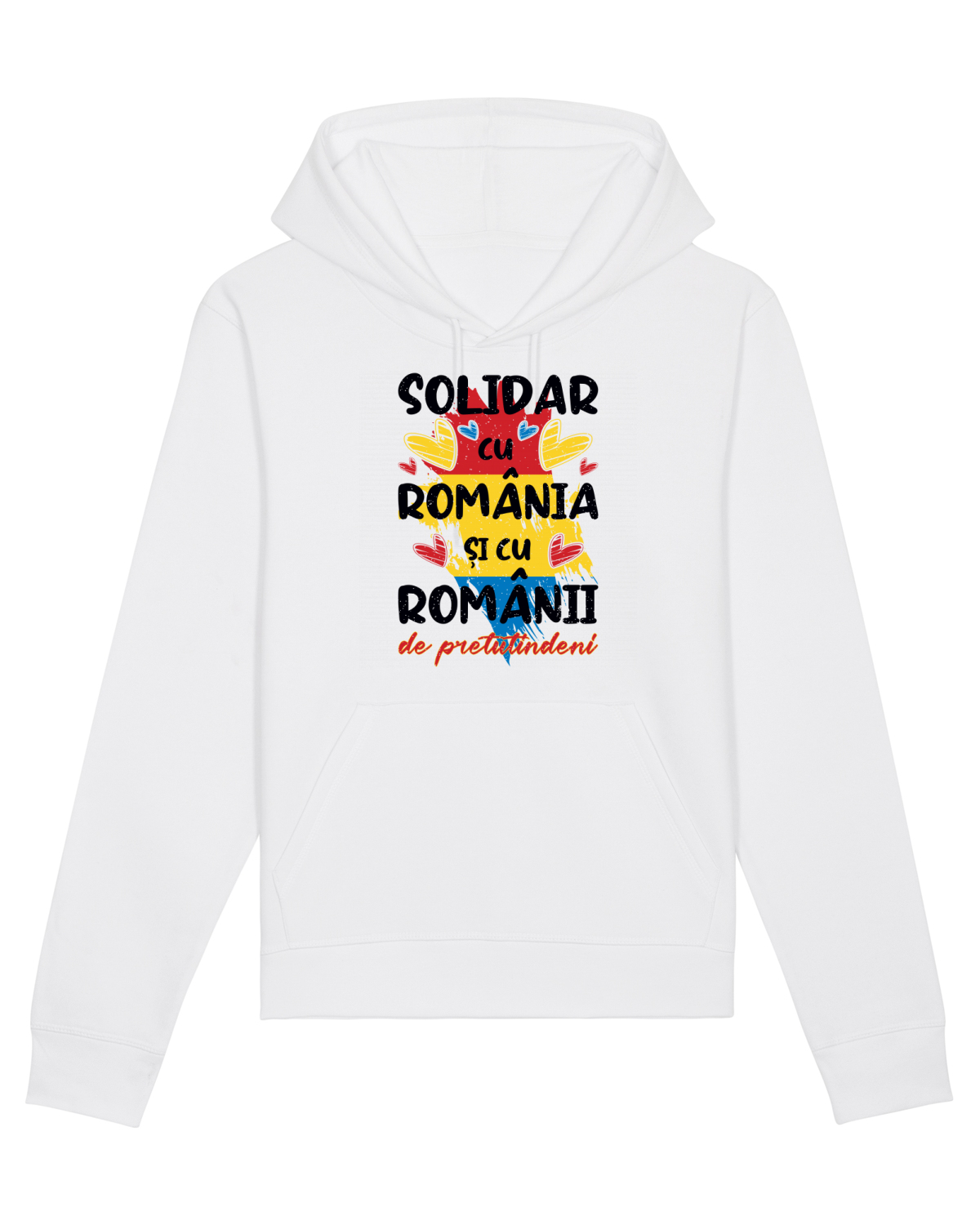 Hanorac Unisex Drummer White