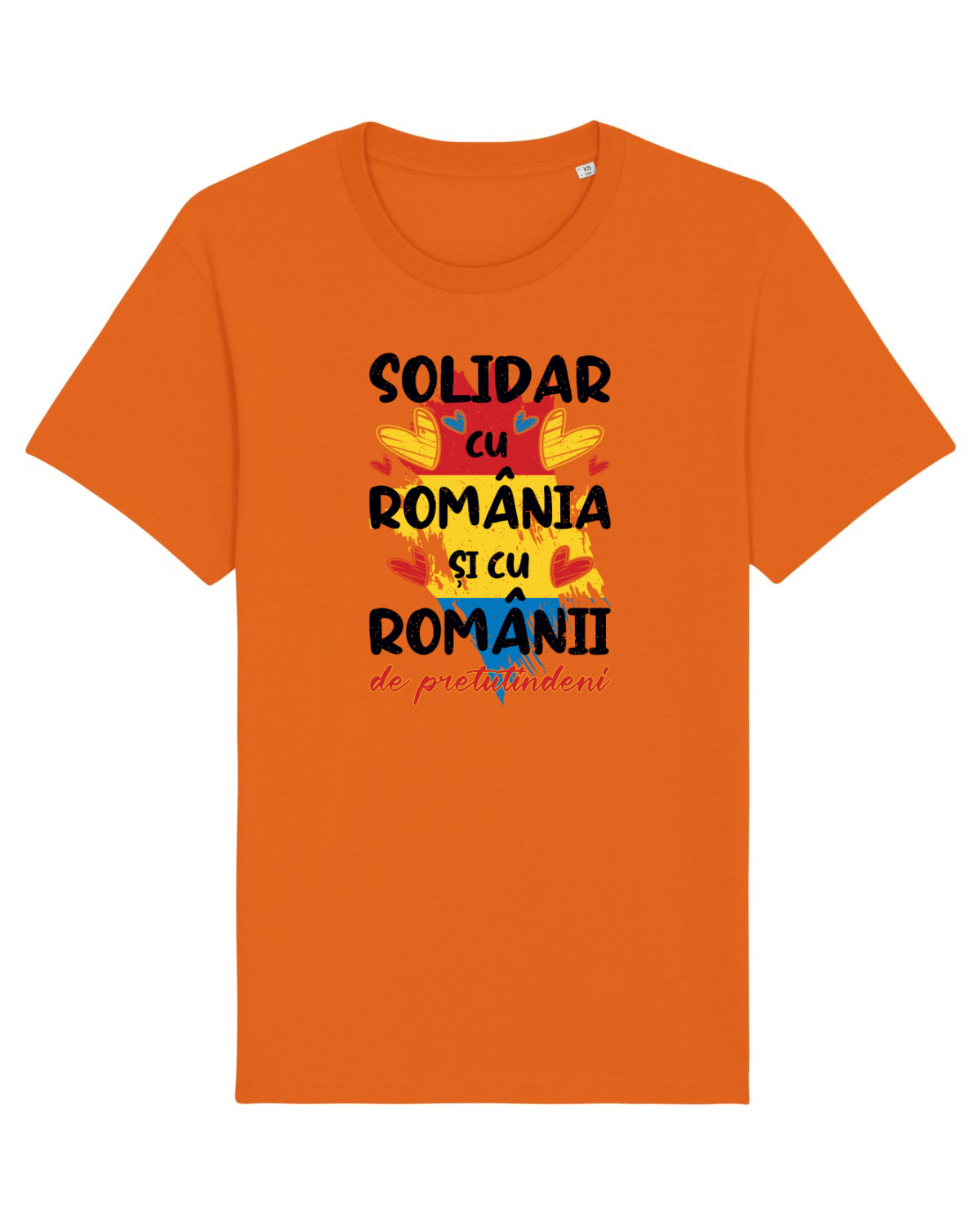Tricou mânecă scurtă Unisex Rocker Bright Orange