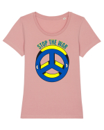 Stop The War Tricou mânecă scurtă guler larg fitted Damă Expresser