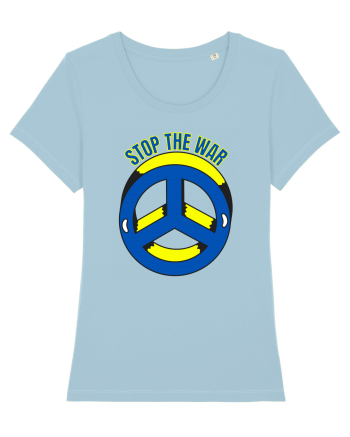 Stop The War Sky Blue