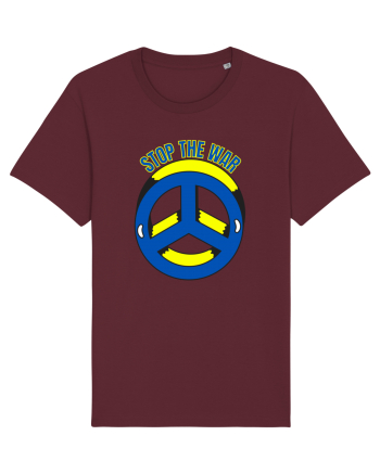 Stop The War Burgundy