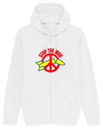 Stop The War Hanorac cu fermoar Unisex Connector