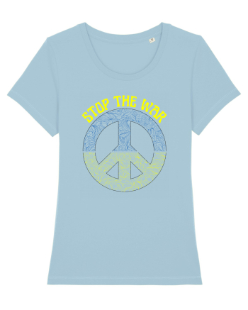 Stop The War Sky Blue