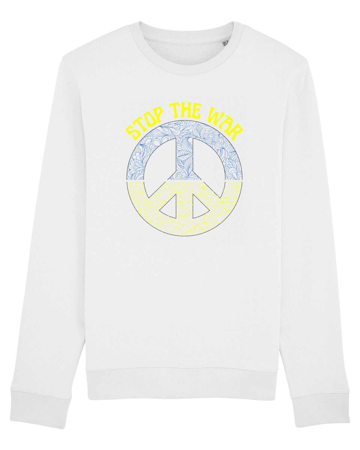 Bluză mânecă lungă Unisex Rise White