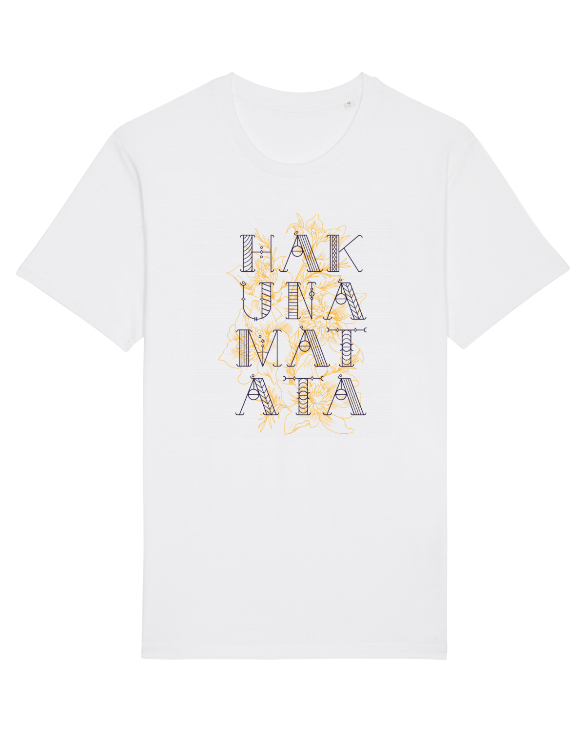 Tricou mânecă scurtă Unisex Rocker White
