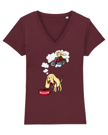 Killer Puppy Burgundy