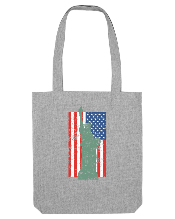 Liberty Statue NY Heather Grey