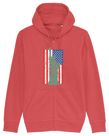 Liberty Statue NY Carmine Red