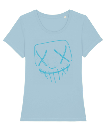 Neon Mask Sky Blue