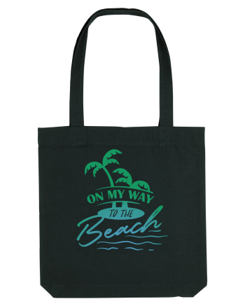 On My Way To The Beach Black