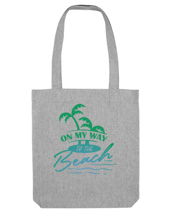 On My Way To The Beach Heather Grey