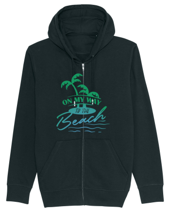 On My Way To The Beach Black